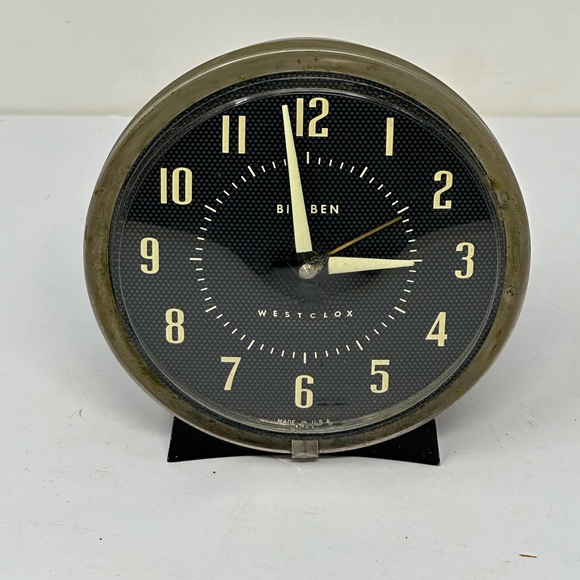 Vintage Westclox Big Ben Wind Up Alarm Clock Tested and Working Made In USA K5 - Picture 1 of 8